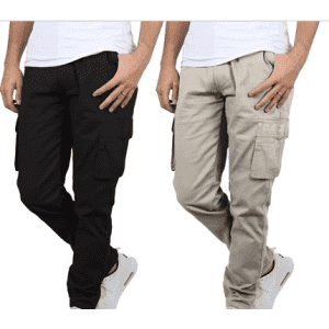 Men's Cargo Pants & Shorts 2-Packs at Woot: from $30