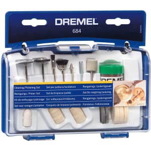 Dremel 20-Piece Cleaning & Polishing Rotary Tool Accessory Kit for $10 Dremel 20-Piece Cleaning & Polishing Rotary Tool Accessory Kit for $10
