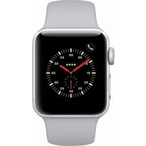 Apple Watch Series 3 GPS + Cellular 38mm Smartwatch for $80