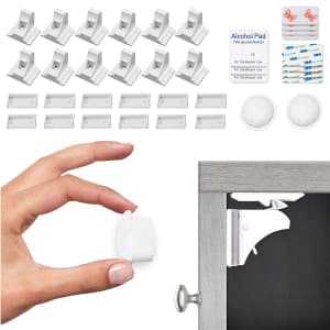 Eco-Baby Magnetic Cabinet Lock 12-Pack for $17