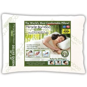 Ontel Miracle Shredded Memory Foam Pillow for $30 Ontel Miracle Shredded Memory Foam Pillow for $30