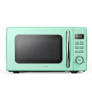 Galanz GLCMKZ11GNR10 Retro Countertop Microwave Oven with Auto Cook & Reheat, Defrost, Quick Start for $140