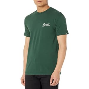 Element Men's Logo Short Sleeve Tee Shirt, Forest Night Floral Hex, L for $13