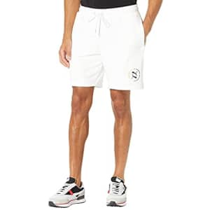 PUMA Men's Pride Shorts, White, XS for $30