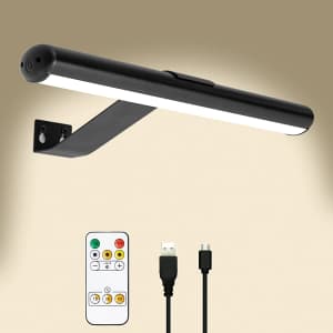 Tintindoc Wireless LED Picture Light with Remote for $28