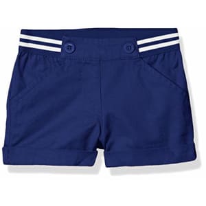 Nautica Girls' Solid Woven Short, Trans Deep Navy, 6 for $14 Nautica Girls' Solid Woven Short, Trans Deep Navy, 6 for $14
