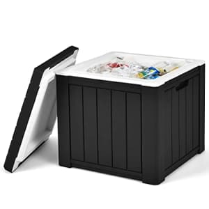 Giantex 10 Gallon 4-in-1 Cooler, Portable Ice Chest with Built-in Handle, Multifunctional Ice for $66