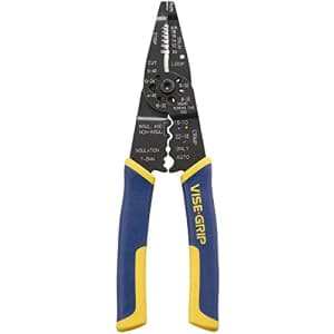 Irwin Vise-Grip Wire Stripping Tool/Wire Cutter, 8-Inch (2078309)! 01 - Pack/8-Inch for $24 Irwin Vise-Grip Wire Stripping Tool/Wire Cutter, 8-Inch (2078309)! 01 - Pack/8-Inch for $24