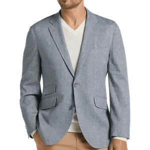 Joseph Abboud Men's Textured Modern Fit Casual Coat for $50 Joseph Abboud Men's Textured Modern Fit Casual Coat for $50