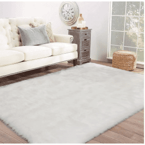 Latepis 8x10-Foot Sheepskin Area Rug from $175