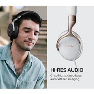 Denon AH-GC25W Premium Wireless Headphones with aptX Bluetooth | Hi-Res Audio Quality | Up to 30 for $199