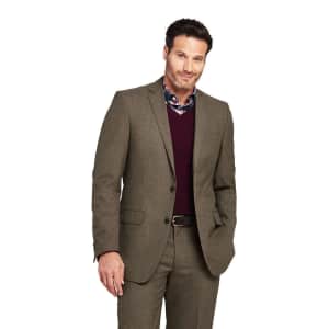 Lands' End Men's Traditional Fit Year'rounder Suit Jacket for $50