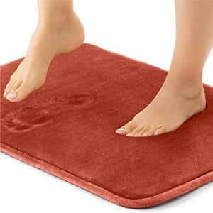Gorilla Grip Thick Memory Foam Bath Rug, Soft Absorbent Luxury Mats, 60x17, Plush Velvet Topside, for $14 Gorilla Grip Thick Memory Foam Bath Rug, Soft Absorbent Luxury Mats, 60x17, Plush Velvet Topside, for $14