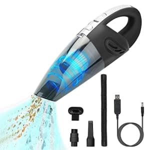 KOCASO Portable Handheld Vacuum Cleaner Automative Vacuum Cordless Rechargeable with High Power and for $37
