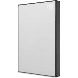 Seagate Backup Plus Slim 1TB External HDD for $129