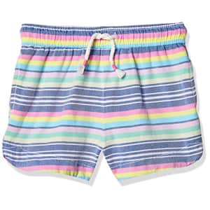 OshKosh B'Gosh Osh Kosh Girls' Little Sun Shorts, Multi/Stripe, 4-5 for $9