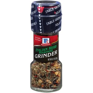 McCormick Italian Herb Seasoning Grinder for $1.84 via Sub & Save