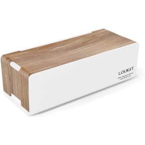 Loukin Wooden-Style Cable Management Box for $33