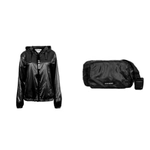 Steve Madden Women's Packable Fanny Pack Jacket for $24 Steve Madden Women's Packable Fanny Pack Jacket for $24