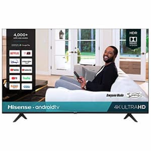 Hisense 65-Inch Class H6570G 4K Ultra HD Android Smart TV with Alexa Compatibility (65H6570G, 2020 for $1,649