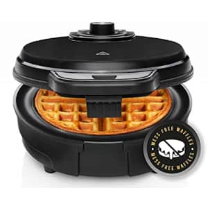 Chefman Anti-Overflow Belgian Waffle Maker w/Shade Selector, Temperature Control, Mess Free Moat, for $30