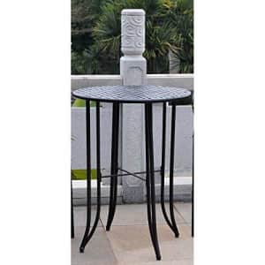 International Caravan Iron Bar-Height Patio Table in Rustic Brown for $203 International Caravan Iron Bar-Height Patio Table in Rustic Brown for $203