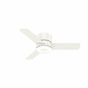 Hunter Fan Company Hunter 44" LED Kit 59452 Low Profile 44 Inch Ultra Quiet Minimus Ceiling Fan and for $250