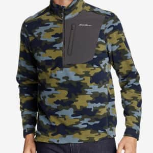 Eddie Bauer Men's First Ascent Cloud Layer Pro 1/4-Zip Pullover for $33 Eddie Bauer Men's First Ascent Cloud Layer Pro 1/4-Zip Pullover for $33
