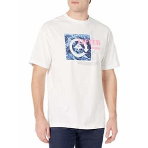 LRG Men's Short Sleeve Logo Design T-Shirt, Cliff Cycle White, L for $26 LRG Men's Short Sleeve Logo Design T-Shirt, Cliff Cycle White, L for $26