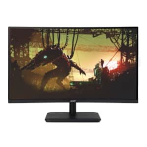 Acer ED270R Sbiipx 27" 1500R Curved Zero-Frame Full HD (1920 x 1080) Gaming Monitor with AMD for $163