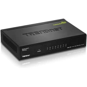TRENDNet 8-Port Gigabit GREENnet Switch for $22 TRENDNet 8-Port Gigabit GREENnet Switch for $22