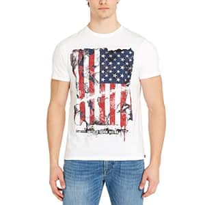 Buffalo David Bitton Men's T-Shirt, White, XX-Large for $26
