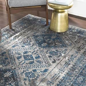 Artistic Weavers Desta Area Rug, 5'3" x 7'3", Blue/Grey for $84 Artistic Weavers Desta Area Rug, 5'3" x 7'3", Blue/Grey for $84