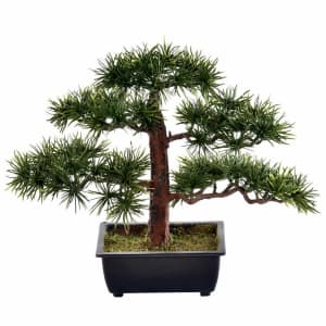 Vickerman Artificial Potted Pine Bonsai Tree for $21 Vickerman Artificial Potted Pine Bonsai Tree for $21