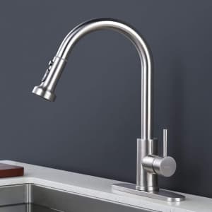 Iviga Pull Down Kitchen Faucet for $50 Iviga Pull Down Kitchen Faucet for $50