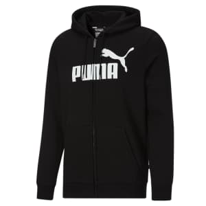 PUMA Men's Essentials Full-Zip Hoodie for $18 PUMA Men's Essentials Full-Zip Hoodie for $18