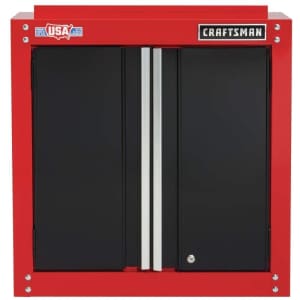 Craftsman 28" Wall-Mounted Garage Storage Cabinet for $119