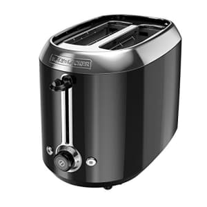 Black + Decker Black+Decker TR1300BD Toaster, Small for $38