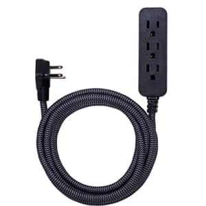 GE Pro 15-Foot 3-Outlet Power Strip / Surge Protector for $17