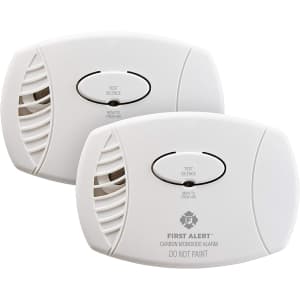 First Alert Carbon Monoxide Detector 2-Pack for $27