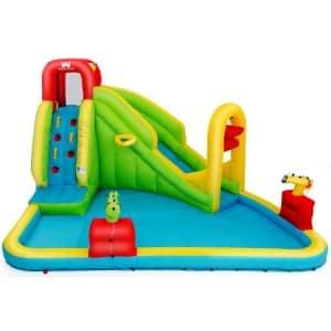 Costway Inflatable Water Park without Blower for $310 Costway Inflatable Water Park without Blower for $310