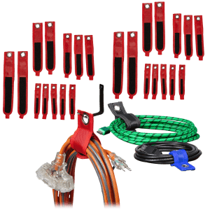 Bell & Howell Storage Wrap Cord Organizers 24-Pack for $16