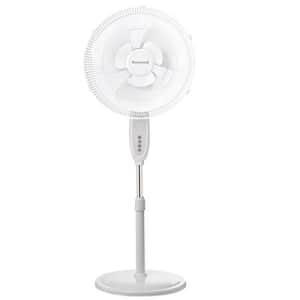 HONEYWELL Double Blade 16 Pedestal Fan White with Remote Control for $53