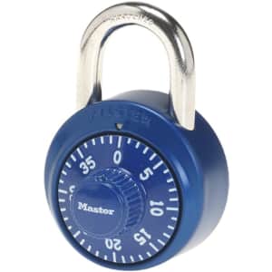 Master Lock Combination Padlock for $4 Master Lock Combination Padlock for $4