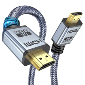 Ainope 6.6-Foot 8K HDMI 2.1 Cable for $12 Ainope 6.6-Foot 8K HDMI 2.1 Cable for $12