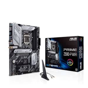 ASUS Prime Z590-P WiFi LGA 1200 (Intel 11th/10th Gen) ATX Motherboard (PCIe 4.0, 10+1 Power Stages for $113