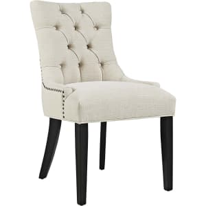 Modway Regent Button-Tufted Upholstered Dining / Side Chair for $125