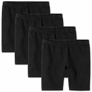 The Children's Place Girls Mix and Match Bike Shorts, Black 4 Pack, X-Small for $24 The Children's Place Girls Mix and Match Bike Shorts, Black 4 Pack, X-Small for $24
