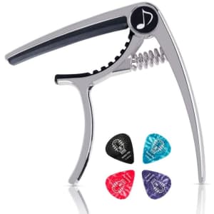 Donner One Handed Trigger Guitar Capo for $1 Donner One Handed Trigger Guitar Capo for $1