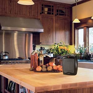 Lasko CD09250 Ceramic Adjustable Thermostat Tabletop or Under-Desk Heater, Black for $57 Lasko CD09250 Ceramic Adjustable Thermostat Tabletop or Under-Desk Heater, Black for $57